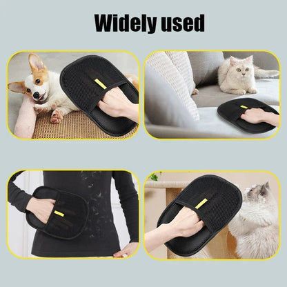 Pet Hair Removal Glove for Furniture and Fabrics